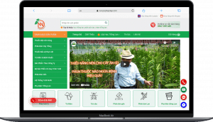 Thiết kế web bán thuốc bảo vệ thực vật
