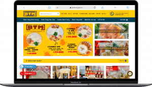 thiết kế web bán đồ ăn vặt